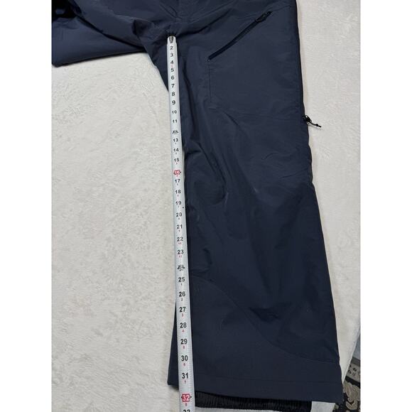 Flylow Men's Tannen Navy Bib Pants Insulated Ski/Snowboard Size XL Style 1350 - Picture 6 of 9